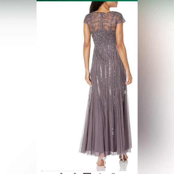 Women's Beaded Long Dress brand new size 10 - Picture 2 of 12